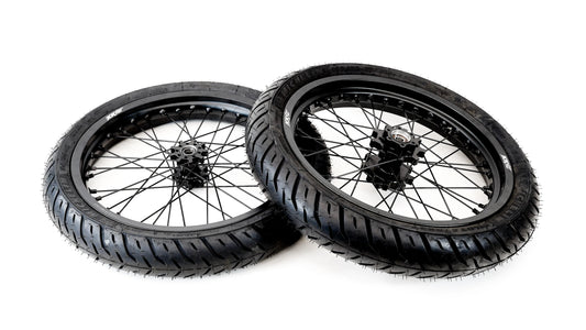 17" Supermoto Wheelset 70/90 Front 80/90 Rear